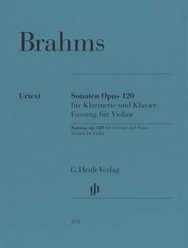 Brahms: Sonatas Op. 120 for Clarinet and Piano