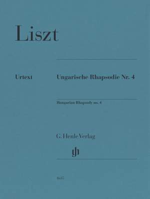 Liszt, Franz: Hungarian Rhapsody No. 4