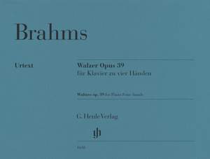 Brahms: Waltzes Op. 39
