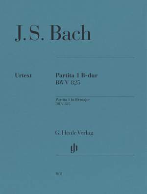 Bach, JS: Partita No. 1 in B flat major BWV 825
