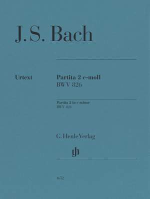 Bach, JS: Partita No. 2 in C minor BWV 826