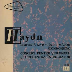 Haydn: Cello Concerto No. 2