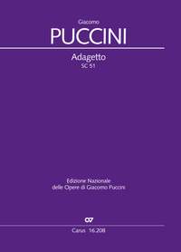 Puccini: Adagetto SC51