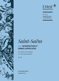 Saint-Saens, Camille: Introduction et Rondo capriccioso op. 28
