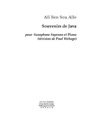 Ali Ben Sou-Alle: Souvenirs de Java