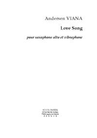 Andersen Viana: Love Song