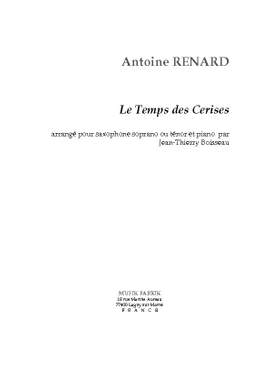 Antoine Renard/J. Th. Boisseau: Le Temps des Cerises
