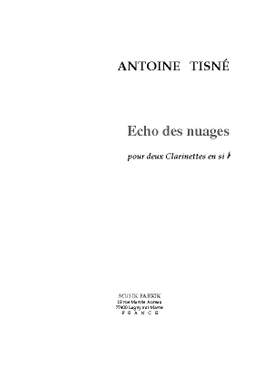 Antoine Tisné: *Echo des nuages