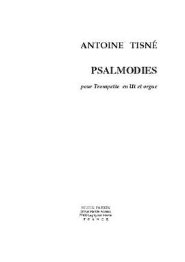 Antoine Tisné: Psalmodies