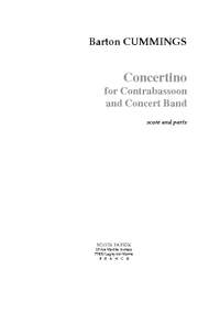 Barton Cummings: Concertino pour Contrebasson et Orch Harmonie