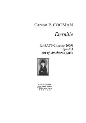 Carson Cooman: Eternitie (texte en anglais de Robert Herrick)