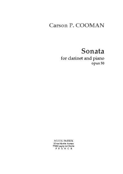 Carson Cooman: Sonata