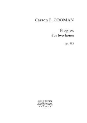 Carson Cooman: Elegies