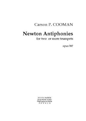 Carson Cooman: Newton Antiphonies