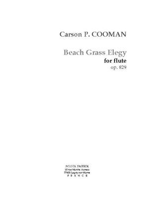 Carson Cooman: Beach Grass Elegy