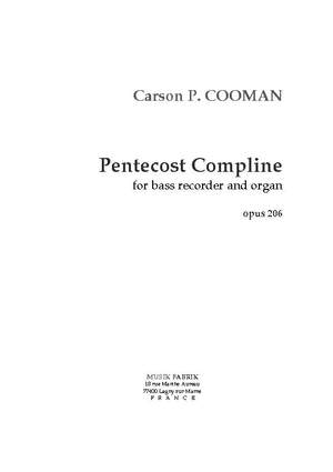 Carson Cooman: Pentecost Compline