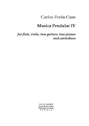 Carlos Perón Cano: Musica pendular IV