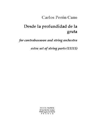 Carlos Perón Cano: Desde la profondidad de la gruta
