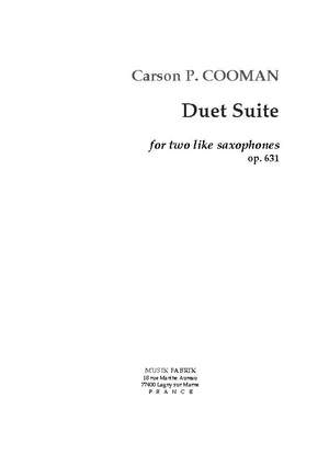 Carson Cooman: Duet Suite