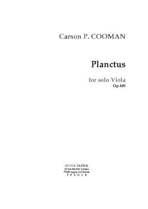 Carson Cooman: Planctus