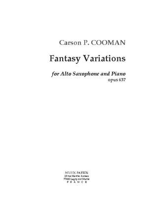 Carson Cooman: Fantasy Variations