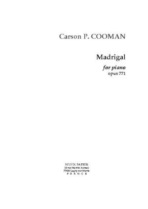 Carson Cooman: Madrigal