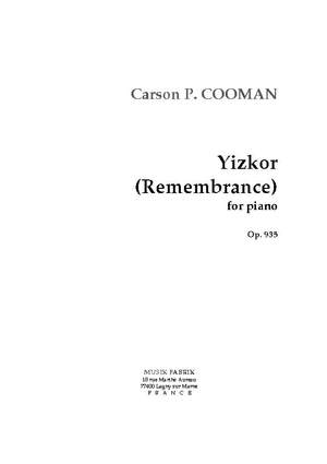Carson Cooman: Yizkor
