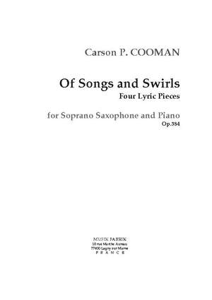 Carson Cooman: Of Songs et Swirls : 4 Lyric Pieces