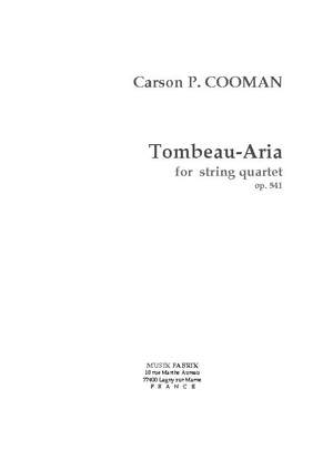 Carson Cooman: Tombeau-Aria