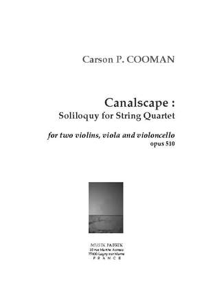 Carson Cooman: Canalscape : Soliloquy