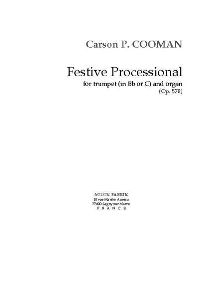 Carson Cooman: Festive Processional