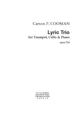 Carson Cooman: Lyric Trio