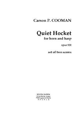 Carson Cooman: Quiet Hocket