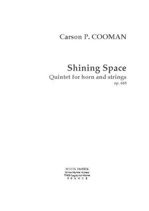 Carson Cooman: Shining Space