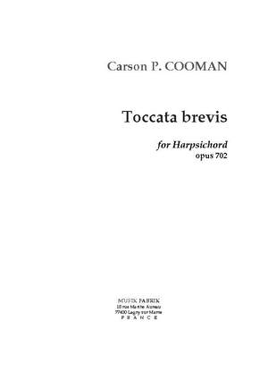 Carson Cooman: Toccata Brevis