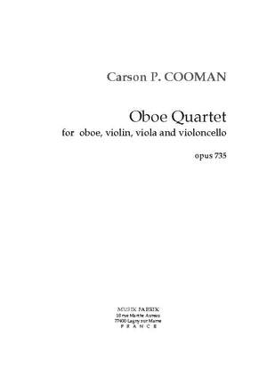 Carson Cooman: Oboe Quartet
