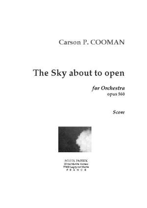 Carson Cooman: The Sky About to Open