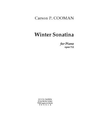 Carson Cooman: Winter Sonatina