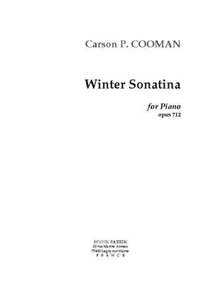 Carson Cooman: Winter Sonatina