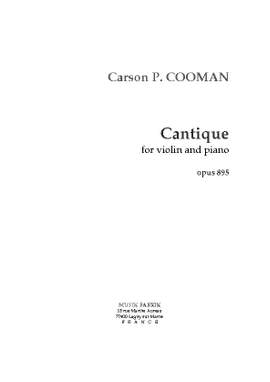 Carson Cooman: Cantique