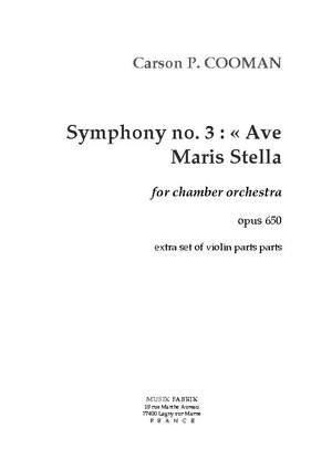 Carson Cooman: Symphony no. 3 "Ave Maris Stella"