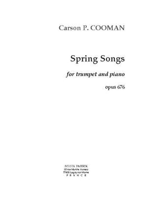 Carson Cooman: Spring Songs