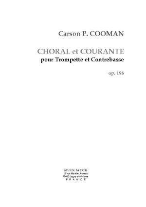 Carson Cooman: Chorale and Courante