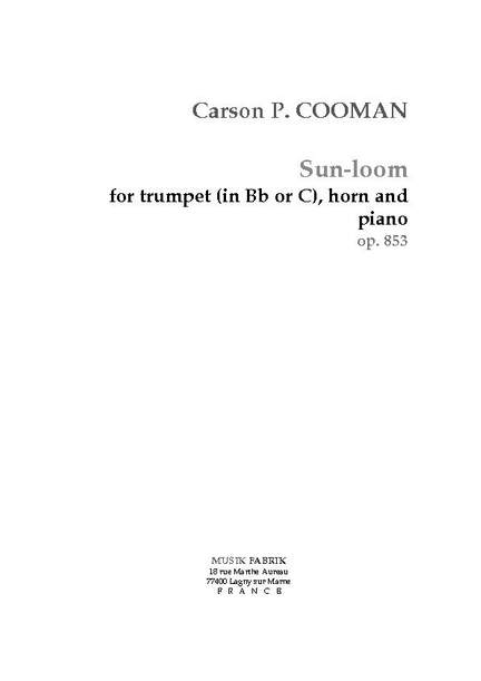 Carson Cooman: Sun-loom
