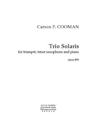 Carson Cooman: Trio Solaris