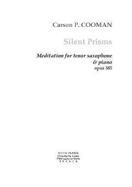 Carson Cooman: Silent Prisms : Méditation
