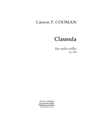 Carson Cooman: Clausula