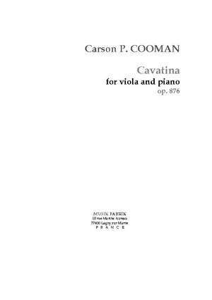 Carson Cooman: Cavatina