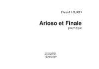 David Hurd: Arioso and Finale