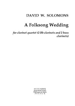 David W. Solomons: A Folksong Wedding